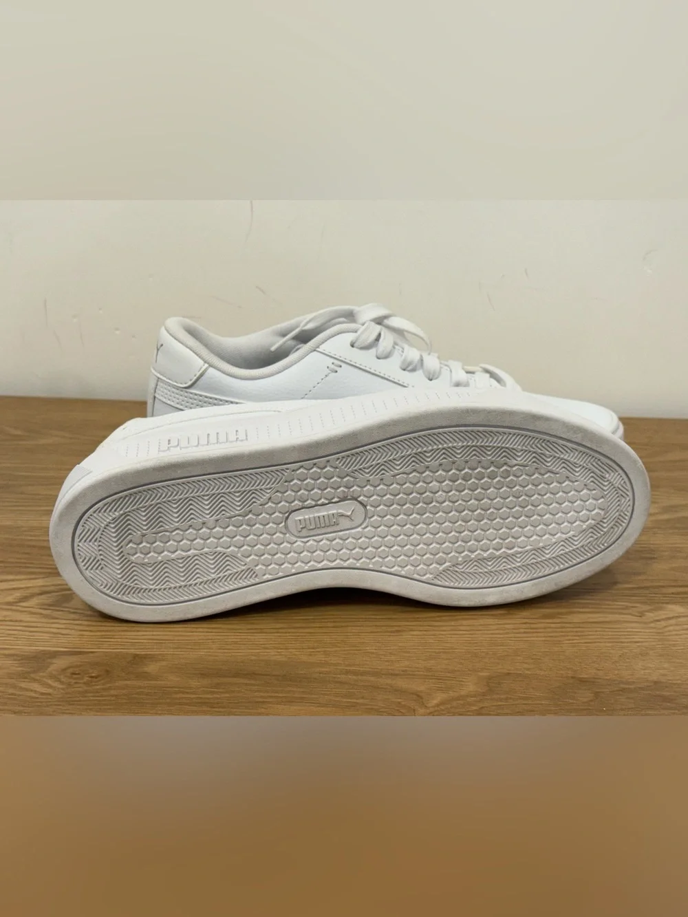 Puma Women's White Low-Top Platform Sneakers